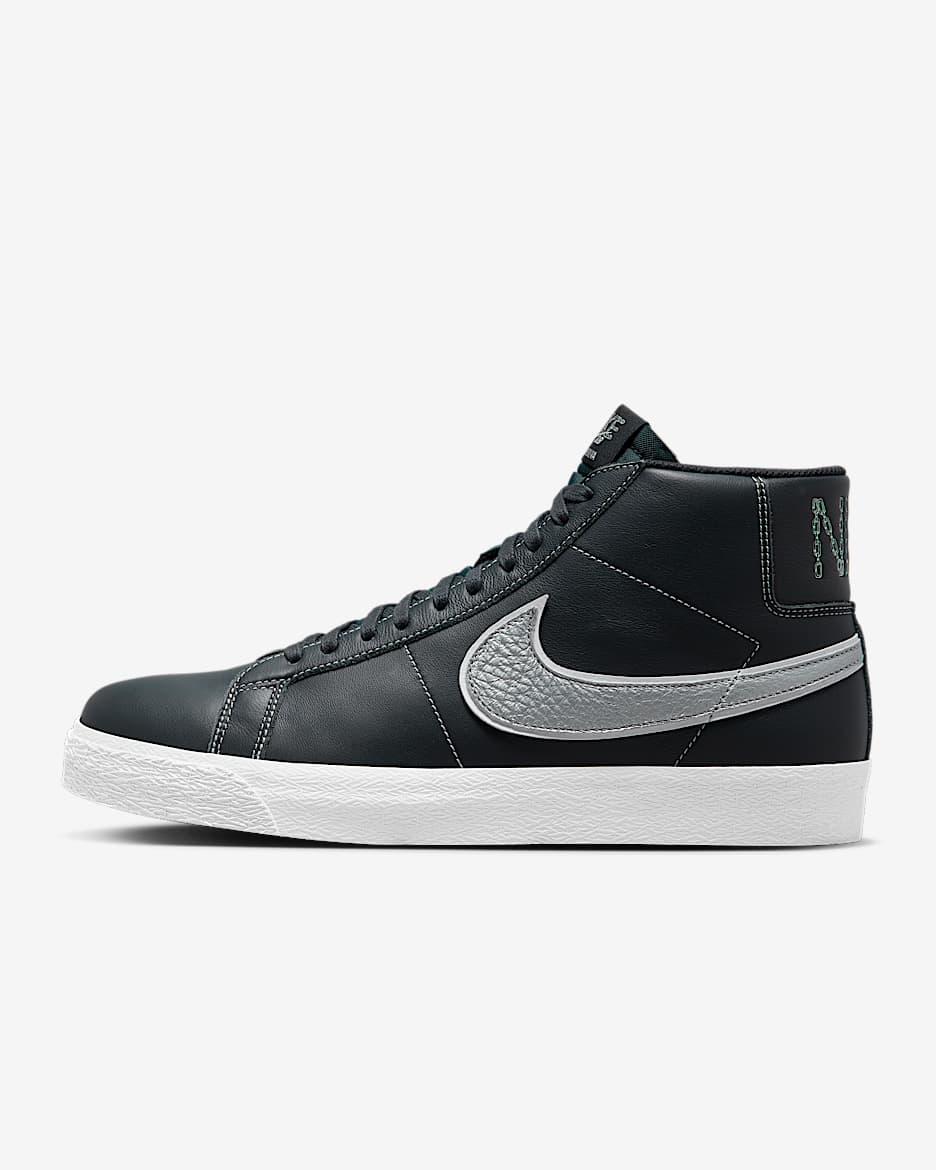 スケートボード nikesb blazer mid Amazon | Nike SB Zoom Blazer Mid (Black/White/Black) Mens US